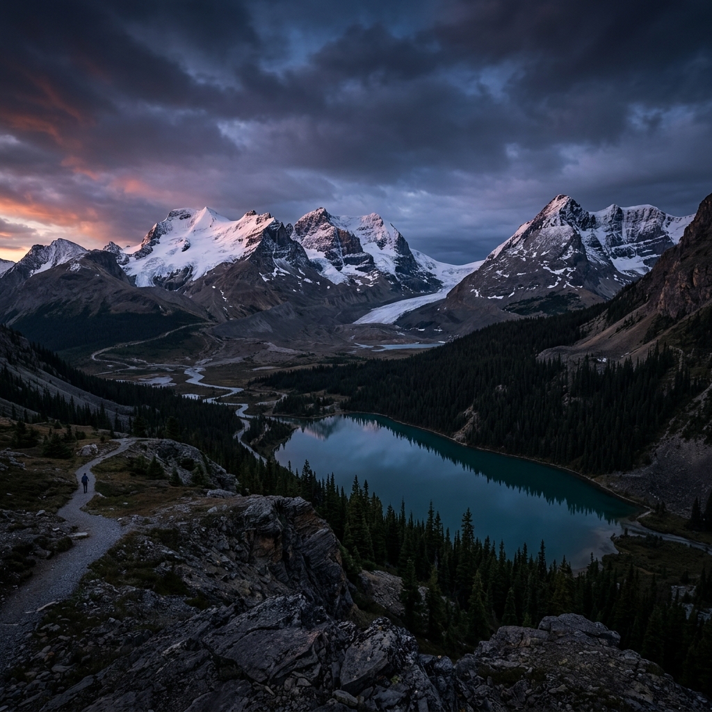Moody Mountain Peak